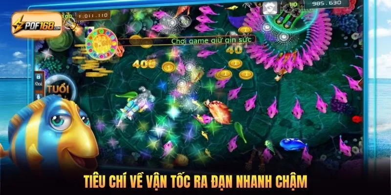 Tiêu chí về vận tốc ra đạn nhanh chậm
